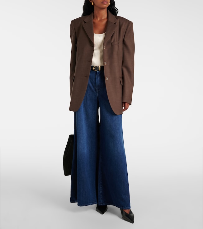 7 For All Mankind Willow Wide high-rise wide-leg jeans