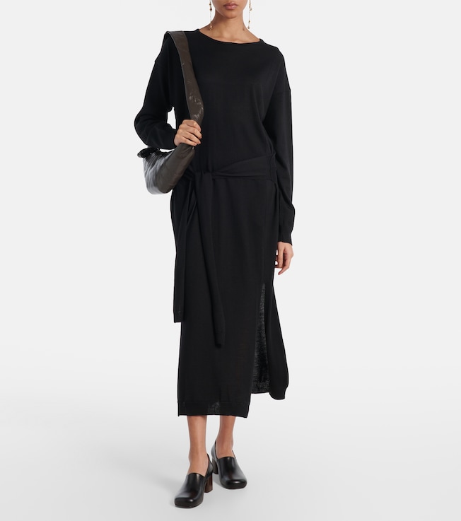 Lemaire Belted sweater dress