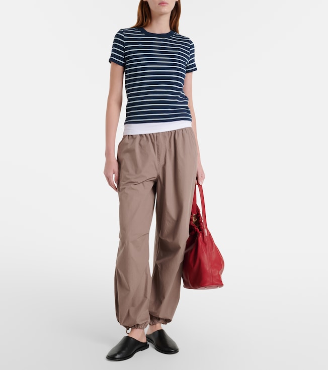 Velvet Brooks cotton twill balloon pants