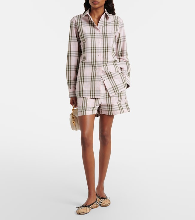 Burberry Burberry Check cotton shorts