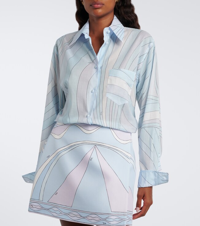 Pucci Iride cotton shirt