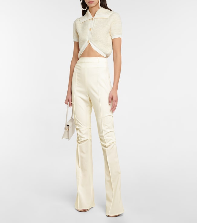 Jacquemus Le Pantalon Merria flared wool pants