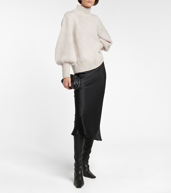 Dorothee Schumacher Luxury Volumes cashmere and wool sweater