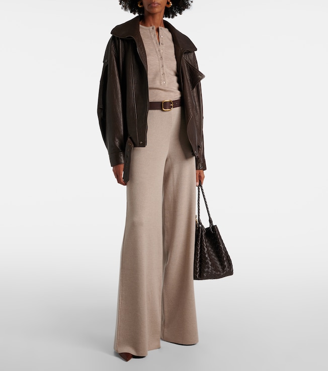 Ralph Lauren Collection Wool wide-leg pants