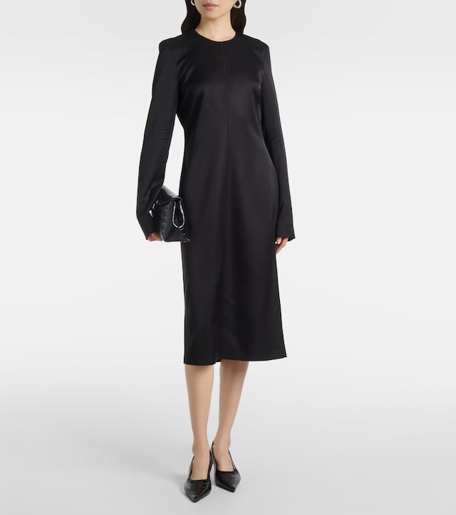 TOTEME Satin midi dress