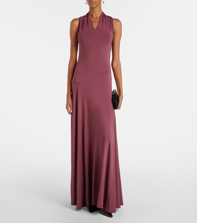 TOVE Vina crêpe maxi dress