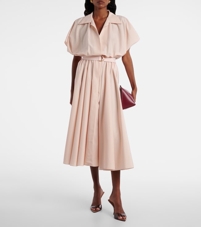 Norma Kamali Flared midi dress