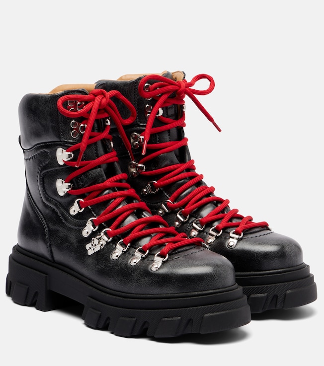 GANNI Platform combat boots
