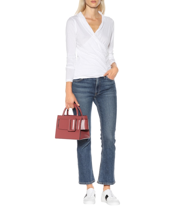 Velvet Meri stretch-cotton jersey top