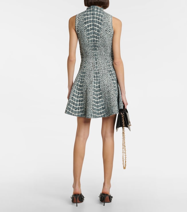Alaïa Alaïa Jacquard minidress