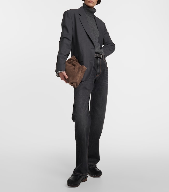 Brunello Cucinelli Oversized wool-blend blazer