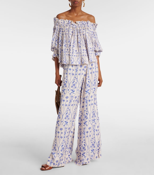 Agua by Agua Bendita Pinon printed palazzo pants