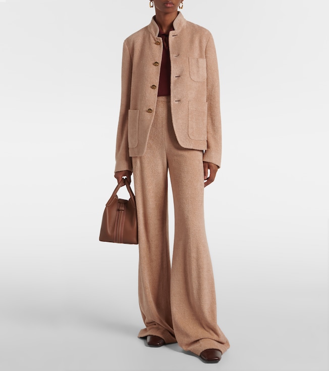 Loro Piana Spagna Mini linen and cotton terry jacket