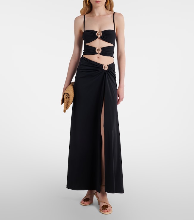 Christopher Esber Orbit jersey maxi dress