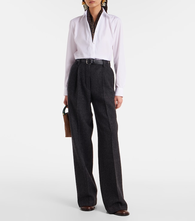 Dries Van Noten Cotton poplin shirt
