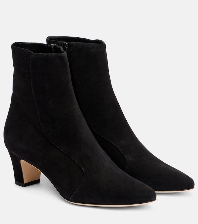 MANOLO BLAHNIK Myconia 50 suede ankle boots