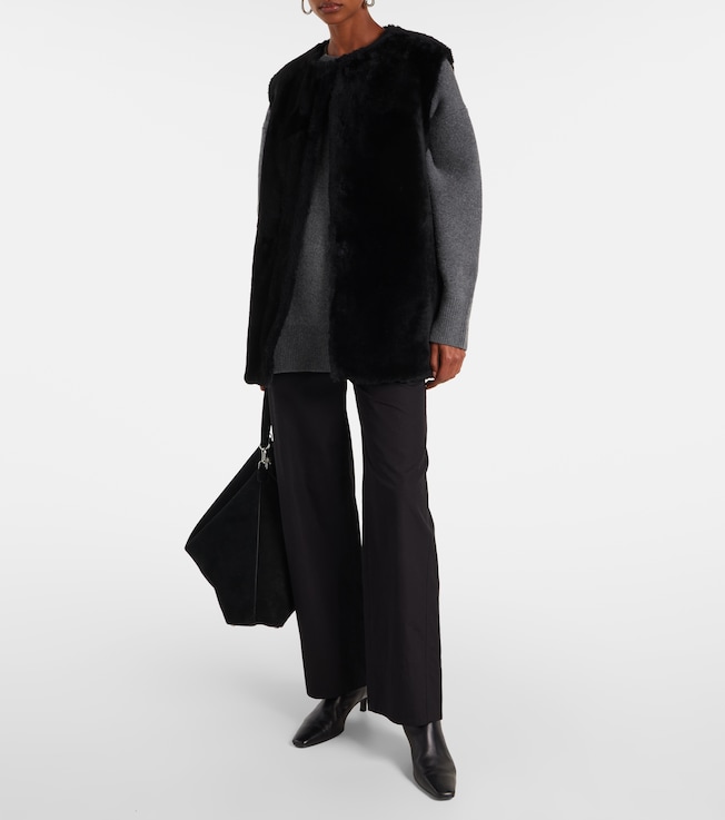 TOTEME Shearling vest