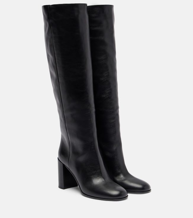 Prada Leather knee-high boots