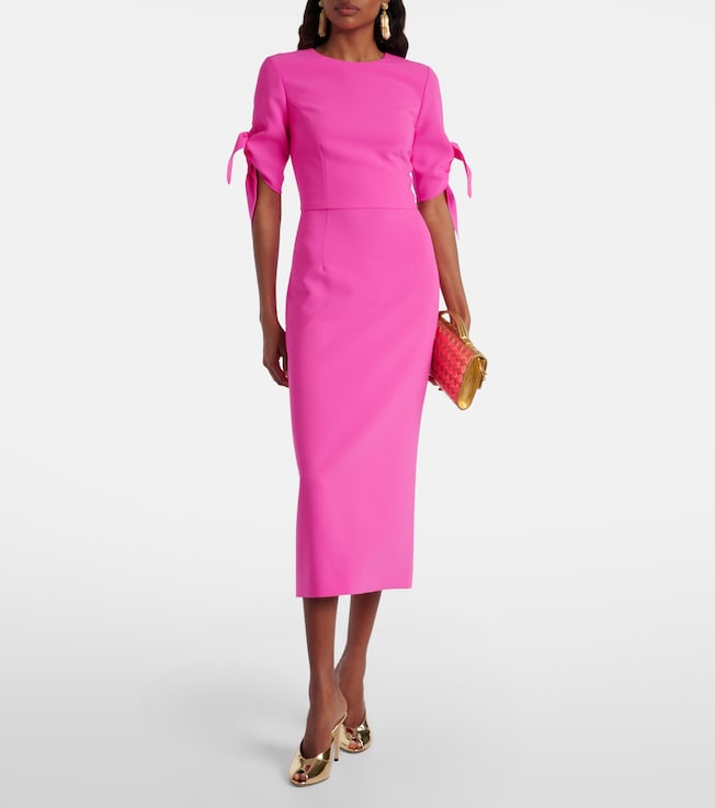 Carolina Herrera Crêpe cocktail dress