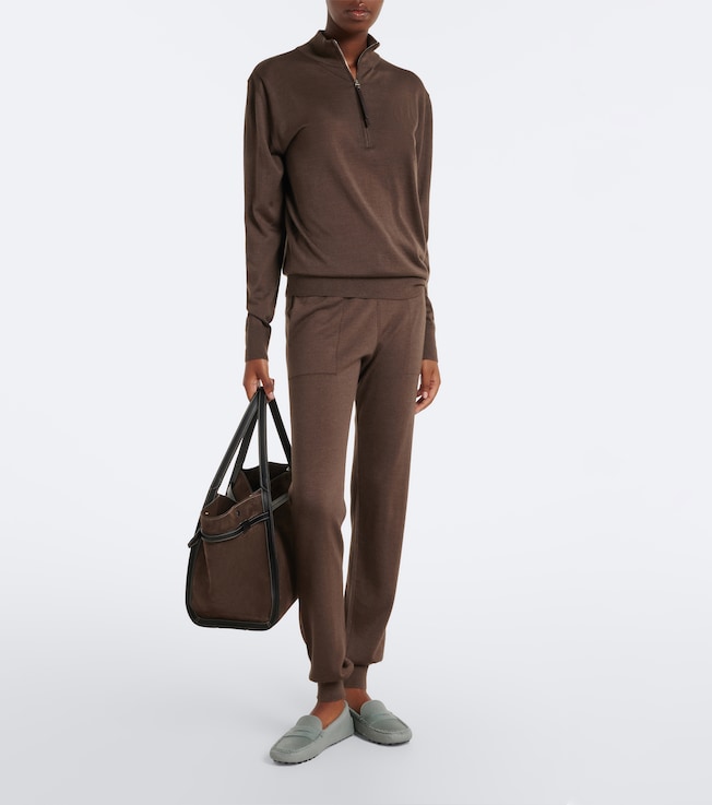 Tod's Cashmere and silk sweatpants