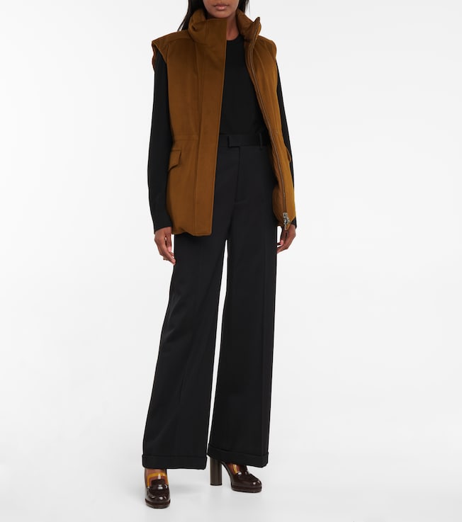 Loro Piana Laytin belted cashmere vest