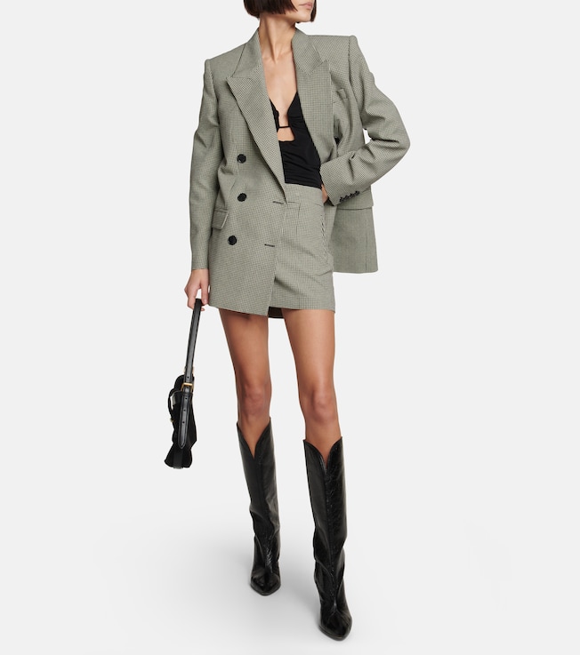 Isabel Marant Licoba crêpe miniskirt