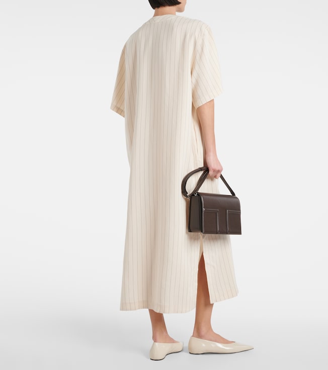  Toteme Pinstriped midi shirt dress