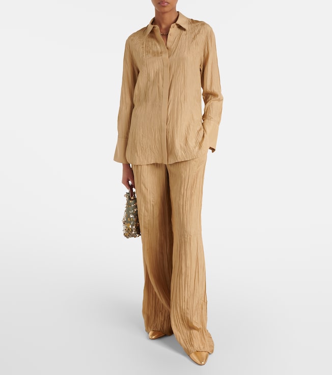 JOSEPH Thoresby silk palazzo pants