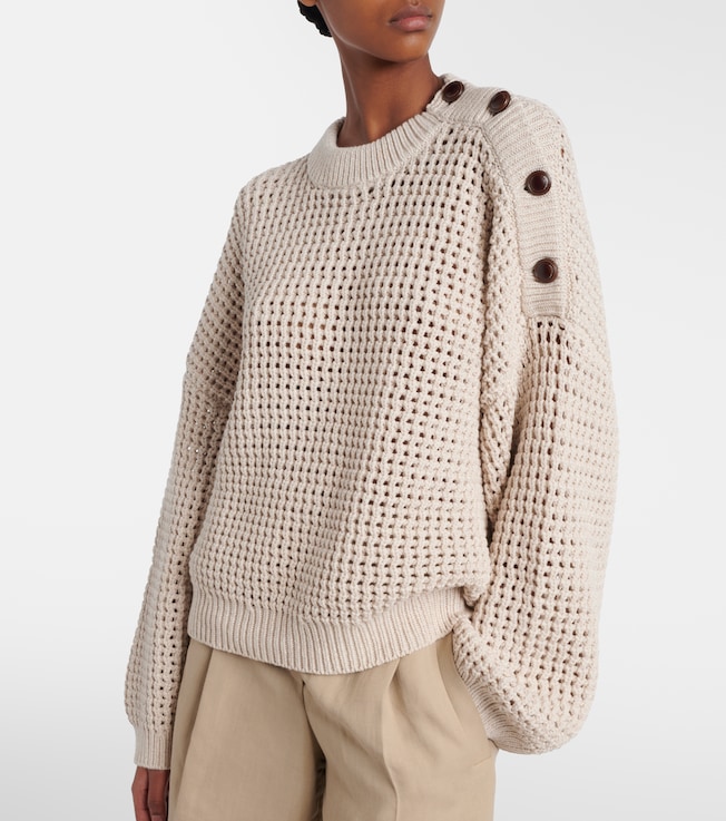 Brunello Cucinelli Brunello Cucinelli Cotton-blend sweater