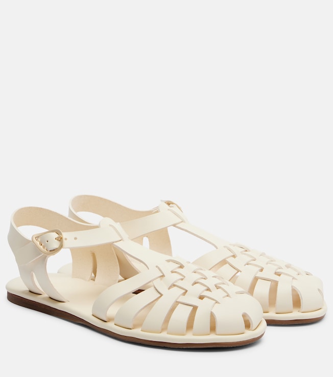 Ancient Greek Sandals Karina leather fisherman sandals