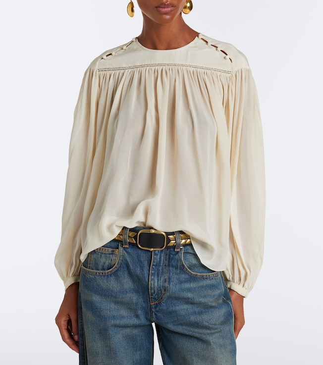 Isabel Marant Nuna silk blouse