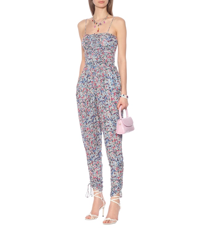 Isabel Marant Serido floral stretch-jersey pants