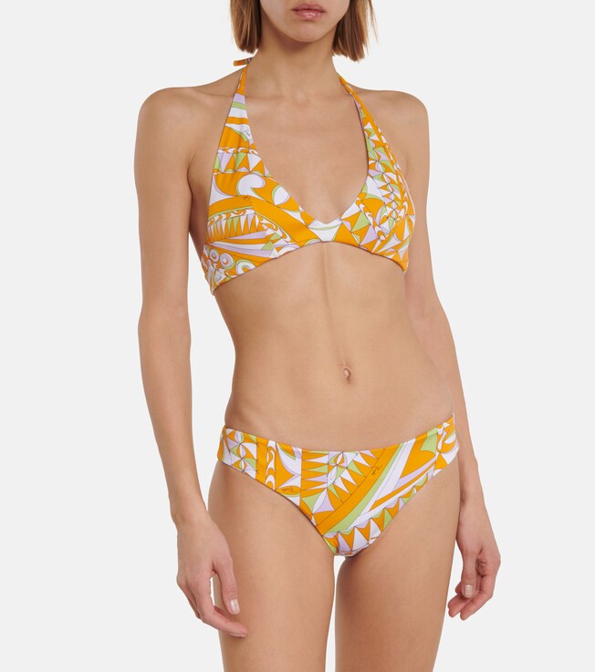 Emilio Pucci Beach Printed bikini