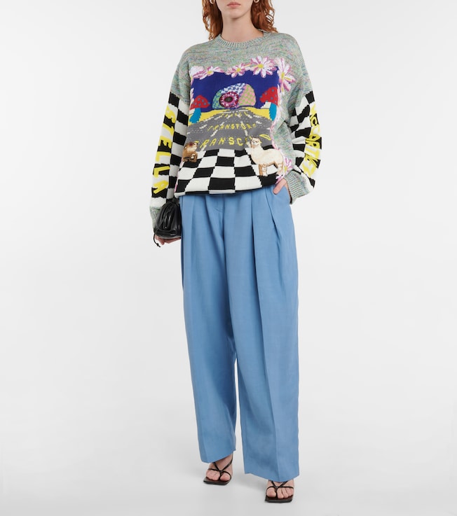 Stella McCartney Jacquard cotton sweater