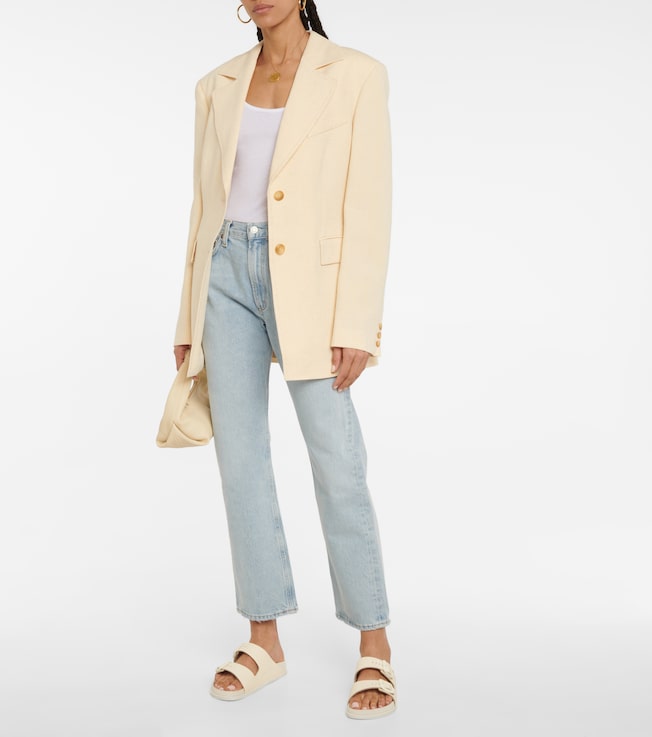 Agolde Mia mid-rise straight jeans