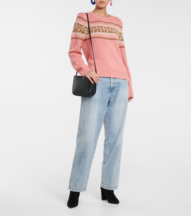 A.P.C. Elizabeth alpaca wool-blend knit sweater