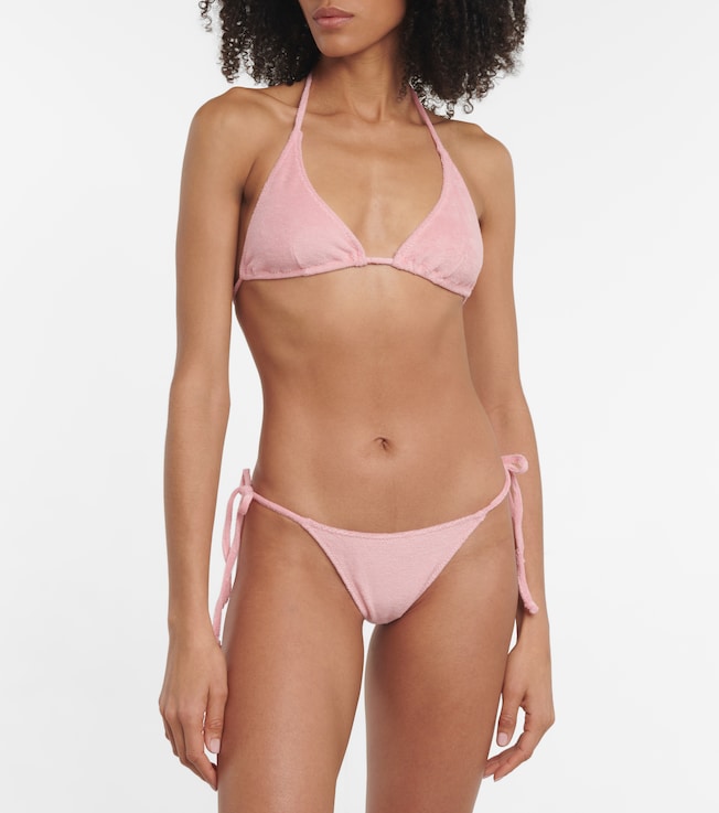 Lisa Marie Fernandez Pamela cotton-blend terry bikini