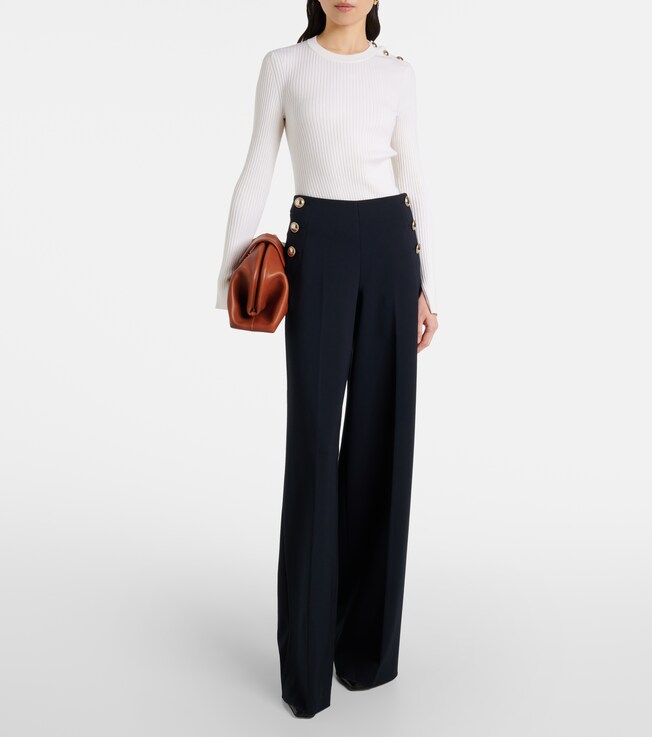 Dorothee Schumacher Essential Ease wool and silk-blend sweater