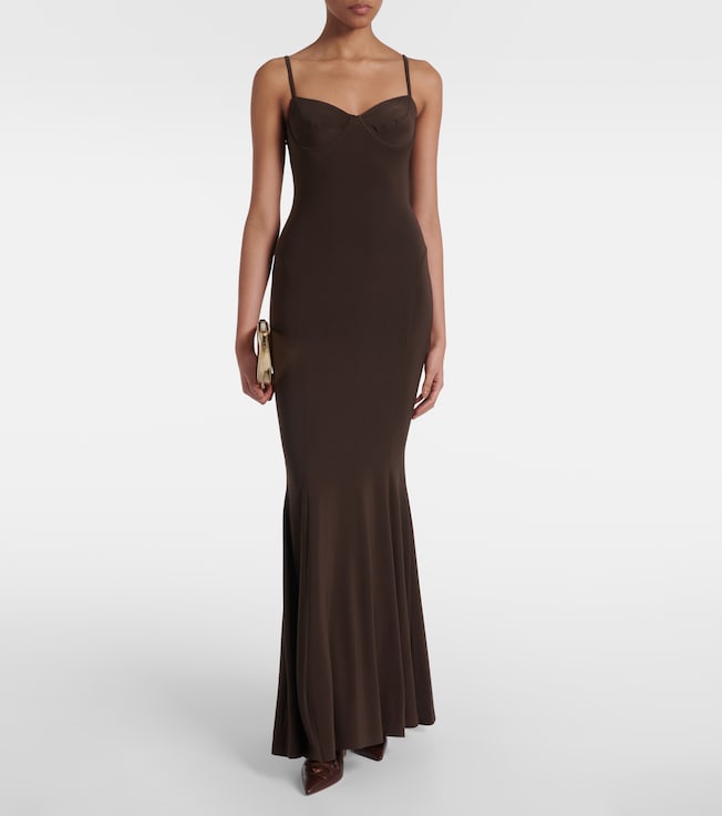 Norma Kamali Jersey maxi dress