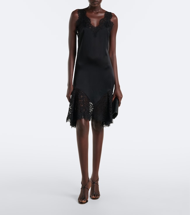 Stella McCartney Lace-trimmed minidress
