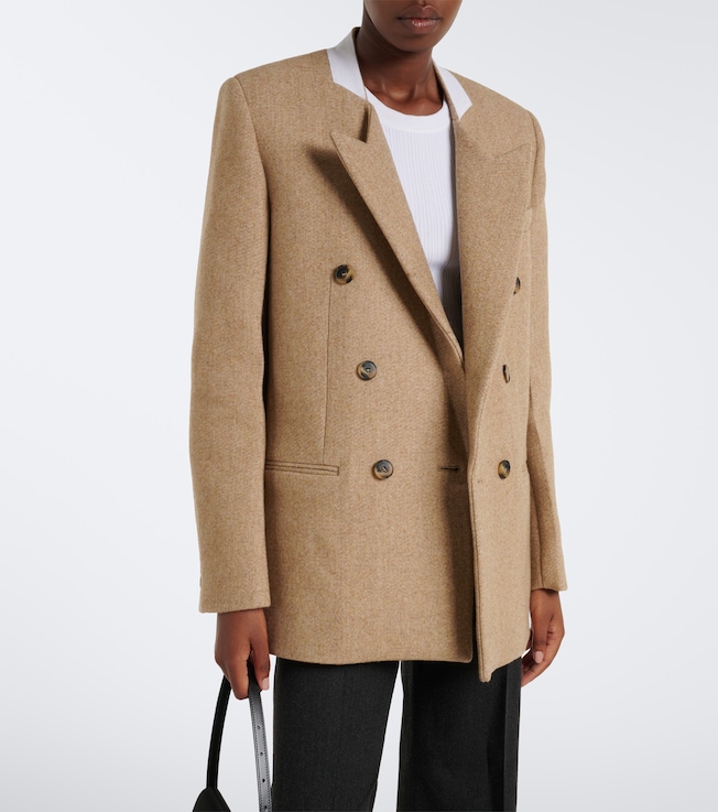 Victoria Beckham Victoria Beckham Double-breasted wool-blend blazer