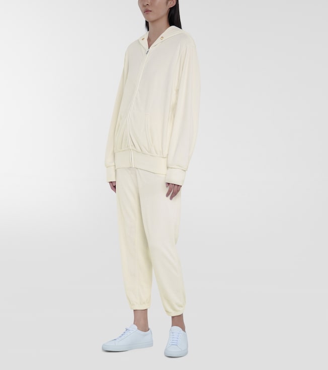 Les Tien Velour hoodie
