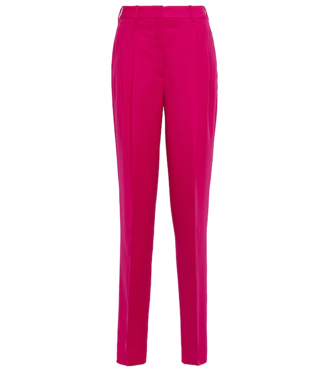 High-Rise-Hose mit geradem Bein | Stella McCartney