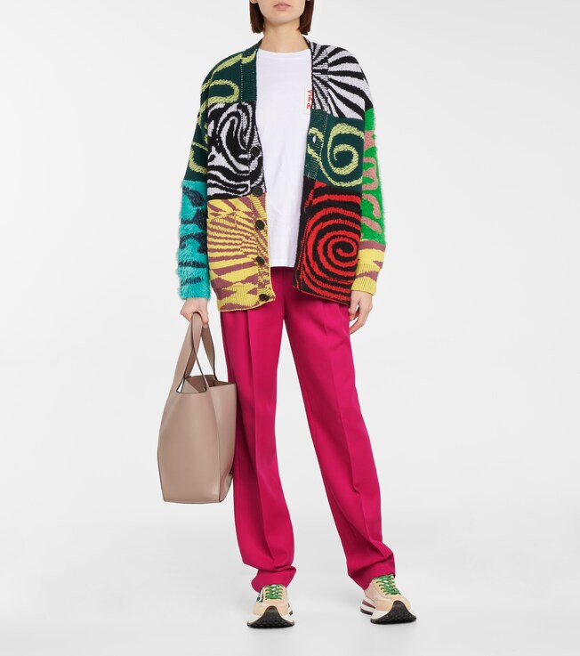 High-Rise-Hose mit geradem Bein | Stella McCartney