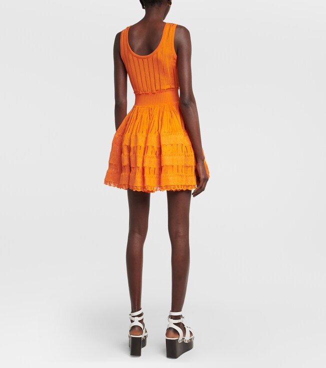 Alaïa Alaïa Crinoline minidress