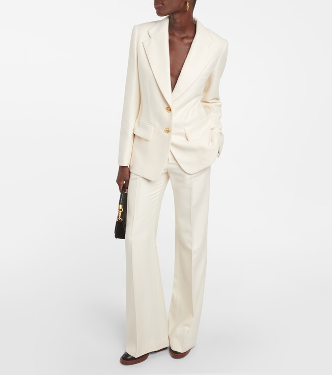 Blazer aus Seide und Wolle | Chloé