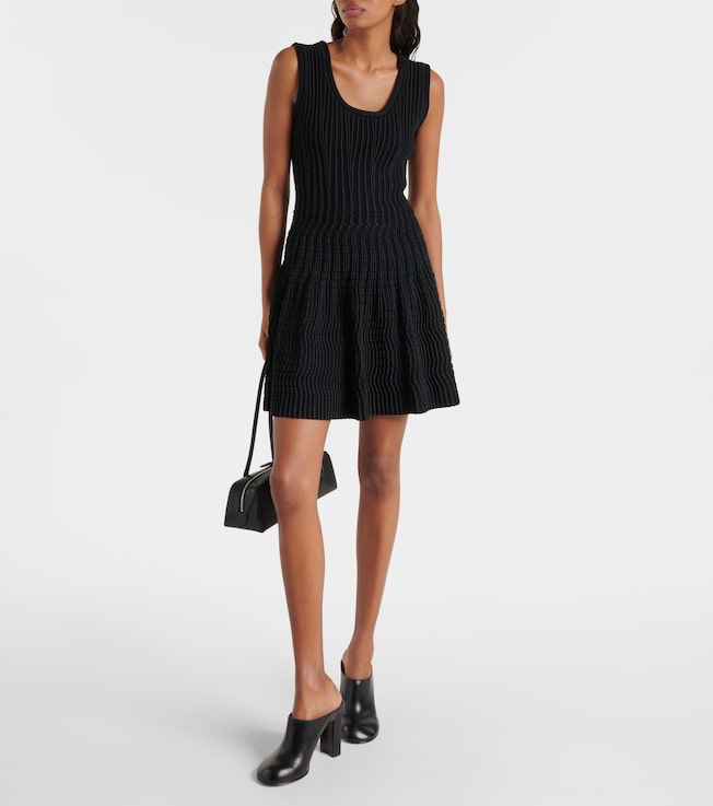 Alaïa Pointelle minidress