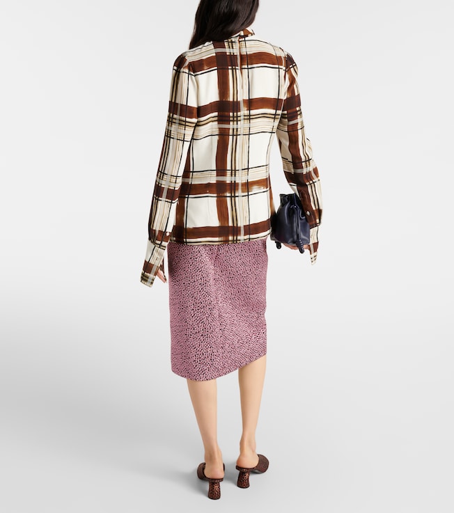 Dries Van Noten Dries Van Noten Checked top