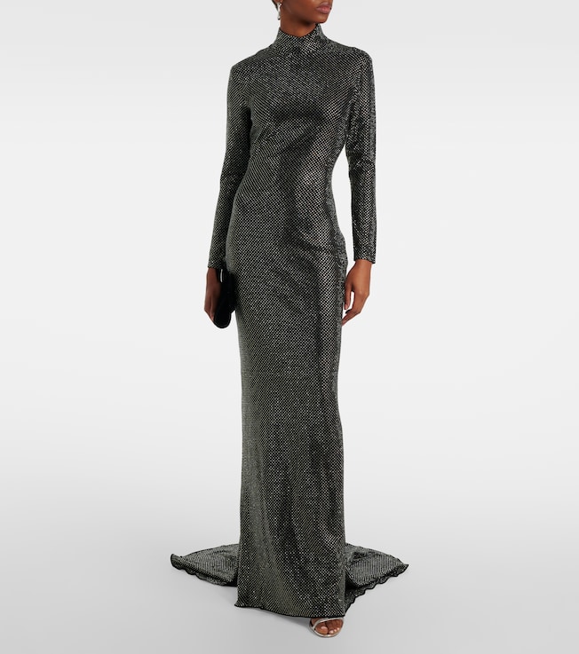 Solace London Vivienne embellished gown