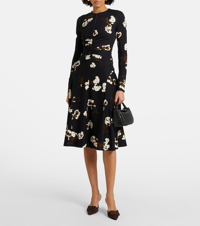 Erdem Draped midi dress